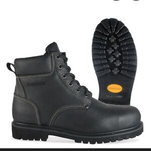 Chinook Footwear Men's Oil Rigger Steel Toe 6" Work Boot Size 13